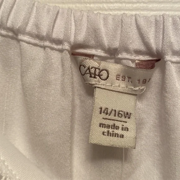 Brand New Cato White Dress…size 14/16W - Picture 3 of 4